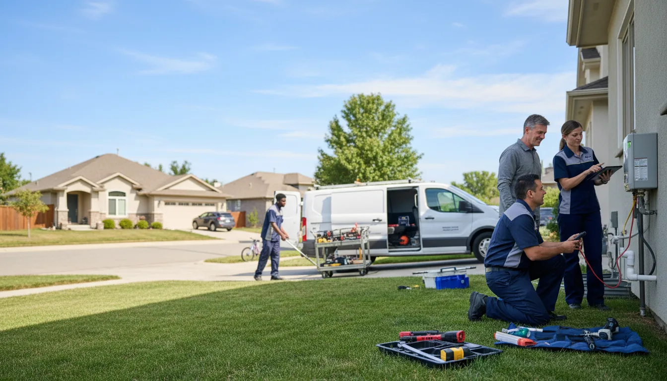 Tankless water heater service in Santa Rosa, CA
